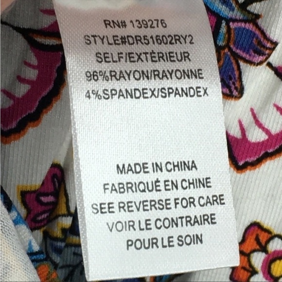 DR2 Dress Floral Size Small - Picture 8 of 10